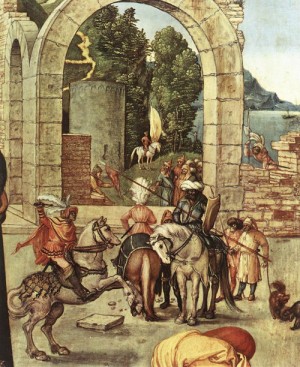 Oil durer, albrecht Painting - Adoration of the Magi   1504 by Durer, Albrecht