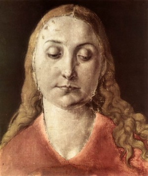 Oil woman Painting - Head of a Woman   c. 1520 by Durer, Albrecht