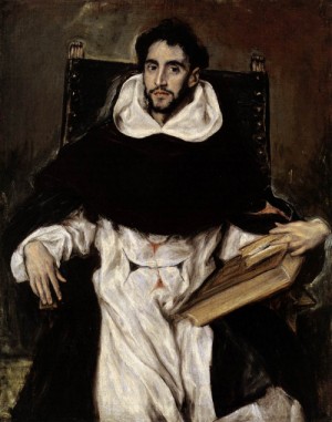 Oil el greco Painting - Fray Hortensio Félix Paravicino   c. 1609 by El Greco