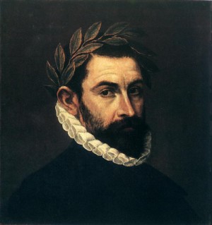 Oil el greco Painting - Poet Ercilla y Zuniga  1590s by El Greco