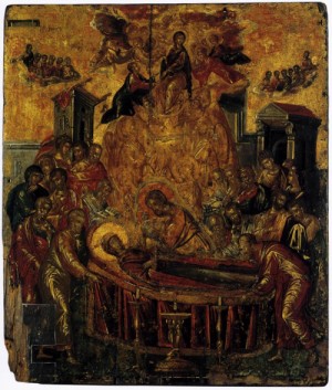  Photograph - The Dormition of the Virgin  before 1567 by El Greco