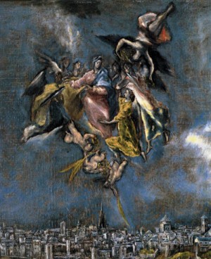  Photograph - View and Plan of Toledo   c. 1610 by El Greco