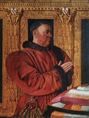 Oil fouquet, jean Painting - Portrait of Guillaume Jouvenel des Ursins    c. 1455 by Fouquet, Jean