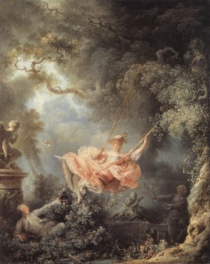  Photograph - The Swing   1767 by Fragonard, Jean-Honore