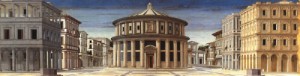 Oil francesca, piero della Painting - Ideal City by Francesca, Piero della