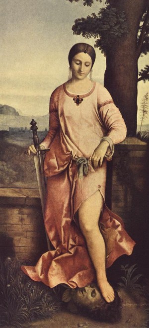 Oil giorgione Painting - Judith   c. 1504 by Giorgione