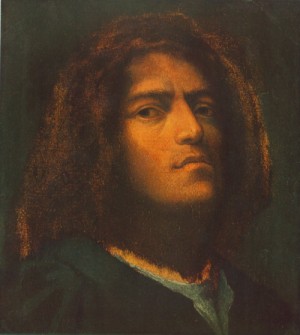 Oil giorgione Painting - Self-Portrait by Giorgione