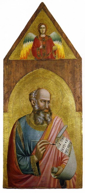 Oil giotto di bondone Painting - St John the Evangelist  c.1320 by Giotto di Bondone
