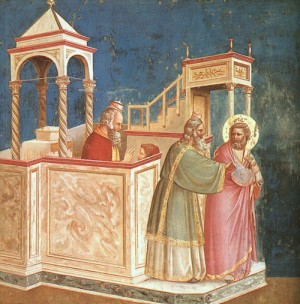 Oil giotto di bondone Painting - The Last Judgement, detail of Jesus  1305-13 by Giotto di Bondone