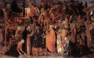 Oil gozzoli, benozzo Painting - Descent from the Cross   1491 by Gozzoli, Benozzo