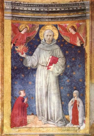 Oil gozzoli, benozzo Painting - St Anthony of Padua  1450s by Gozzoli, Benozzo