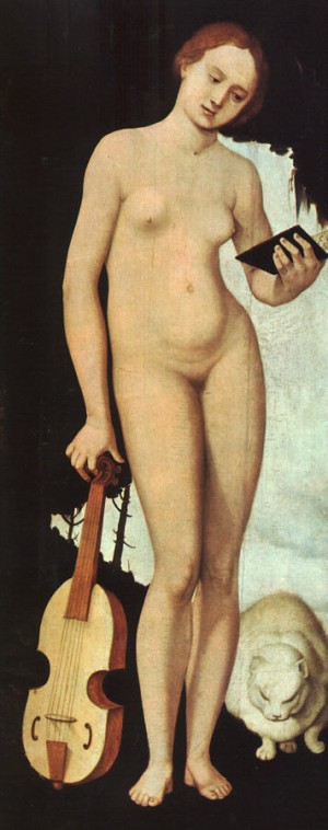 Oil grien, hans baldung Painting - Music,  1529 by Grien, Hans Baldung