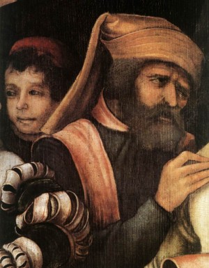  Photograph - The Mocking of Christ    1503 by Grunewald, Matthias