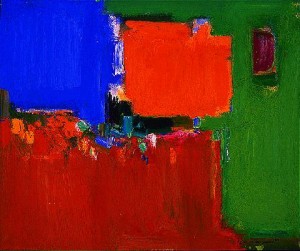 Oil Painting - Indian Summer by Hans Hofmann