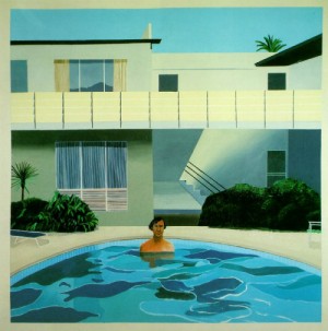  Photograph - Portrait of Nick Wilder    1966 by Hockney, David