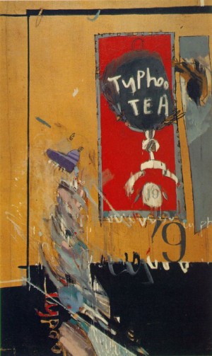 Oil hockney, david Painting - The Second Tea Painting  1961 by Hockney, David