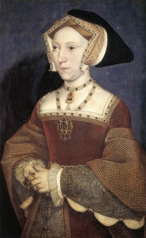 Oil holbein,hans Painting - Jane Seymour, Queen of England   1536 by Holbein,Hans