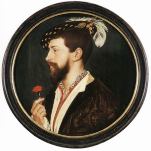 Oil holbein,hans Painting - Portrait of Simon George   1536-37 by Holbein,Hans