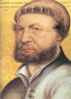 Oil holbein,hans Painting - Self-Portrait   1542-43 by Holbein,Hans