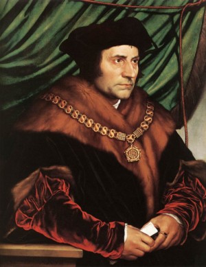 Oil holbein,hans Painting - Sir Thomas More    1527 by Holbein,Hans