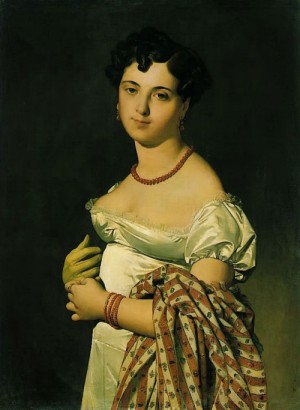 Oil ingres, jean-auguste-dominique Painting - Cecile Bochet, Madame Panckoucke  1811 by Ingres, Jean-Auguste-Dominique