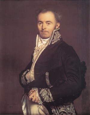 Oil ingres, jean-auguste-dominique Painting - Hippolyte Francois Devillers by Ingres, Jean-Auguste-Dominique