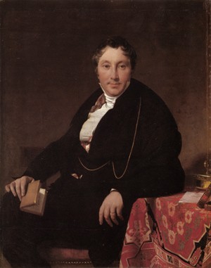  Photograph - Jacques Louis Leblanc by Ingres, Jean-Auguste-Dominique
