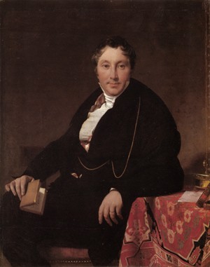 Oil ingres, jean-auguste-dominique Painting - Jacques Louis Leblanc by Ingres, Jean-Auguste-Dominique