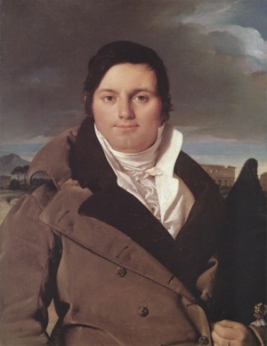 Oil ingres, jean-auguste-dominique Painting - Joseph Antoine Moltedo by Ingres, Jean-Auguste-Dominique