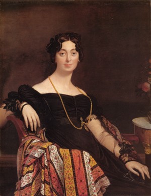  Photograph - Madame Jacques Louis Leblanc by Ingres, Jean-Auguste-Dominique