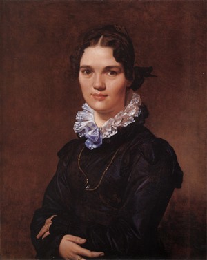  Photograph - Mademoiselle Jeanne Suzanne Catherine Gonin by Ingres, Jean-Auguste-Dominique