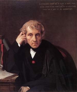 Oil ingres, jean-auguste-dominique Painting - Mario Luigi Carlo Zenobia Salvatore Cherubini by Ingres, Jean-Auguste-Dominique