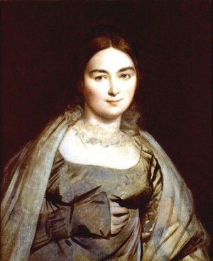  Photograph - Portrait of Madame Ingres by Ingres, Jean-Auguste-Dominique