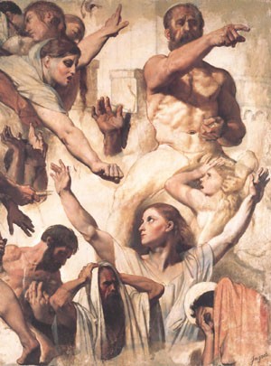  Photograph - Study for The Martyrdom of St Symphorien2 by Ingres, Jean-Auguste-Dominique