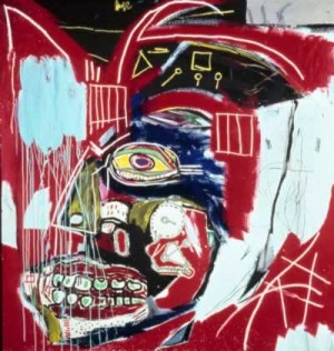 Oil jean-michel basquiat Painting - In this Case 1983 by Jean-Michel Basquiat