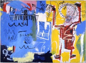 Oil jean-michel basquiat Painting - Untitled, 1982 by Jean-Michel Basquiat