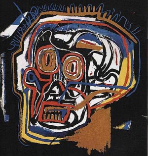 Oil jean-michel basquiat Painting - Untitled (Head) 1983 by Jean-Michel Basquiat