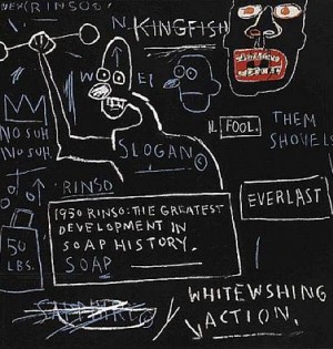 Oil jean-michel basquiat Painting - Untitled (Rinso) 1982 by Jean-Michel Basquiat