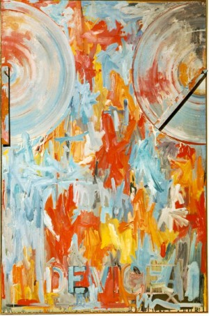 Oil johns, jasper Painting - Device  1961-62 by Johns, Jasper