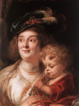 Oil the Painting - As the Old Sang the Young Play Pipes   1638 by Jordaens, Jacob