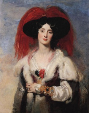 Oil lawrence, sir thomas Painting - Lady Peel 1827 by Lawrence, Sir Thomas
