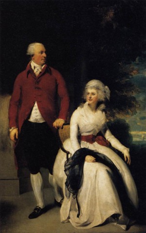 Oil lawrence, sir thomas Painting - Mr and Mrs John Julius Angerstein    1792 by Lawrence, Sir Thomas