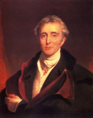 Oil the Painting - Portrait Of The Duke Of Wellington 1818 by Lawrence, Sir Thomas