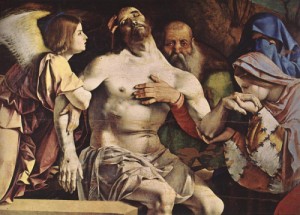 Oil lotto, lorenzo Painting - Pieta    1508 by Lotto, Lorenzo