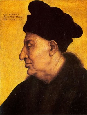 Oil massys, quentin Painting - Portrait of an Old Man   1517 by Massys, Quentin
