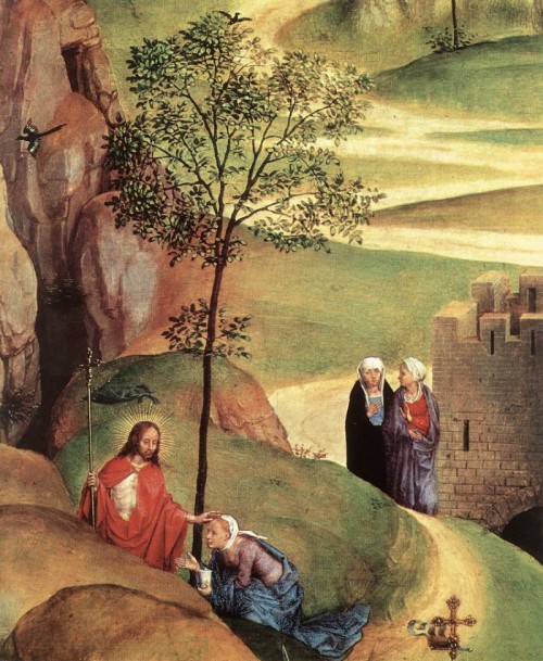 Advent and Triumph of Christ     1480 by Memling, Hans