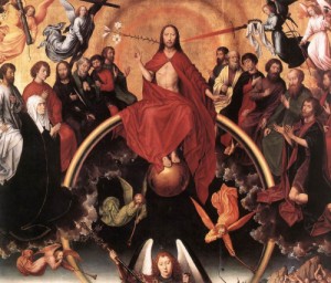 Oil memling, hans Painting - Last Judgment Triptych (central)    1467-71 by Memling, Hans