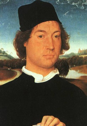 Oil memling, hans Painting - Portrait of a Young Man     1480s by Memling, Hans