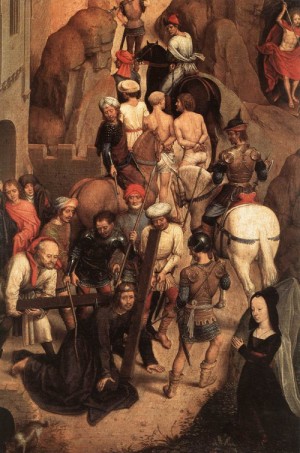 Oil the Painting - Scenes from the Passion of Christ (detail)    1470-71 by Memling, Hans