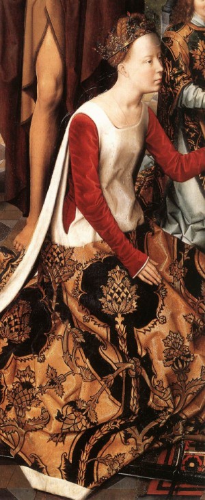 Oil memling, hans Painting - St John Altarpiece (detail)  -  1474-79 by Memling, Hans